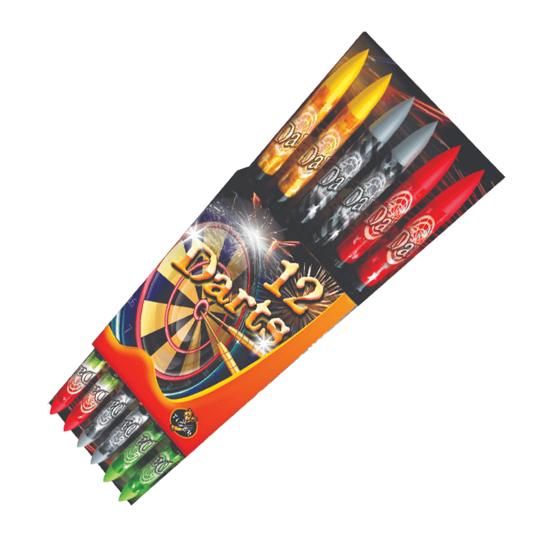 Darts 12db-os rakétaszett