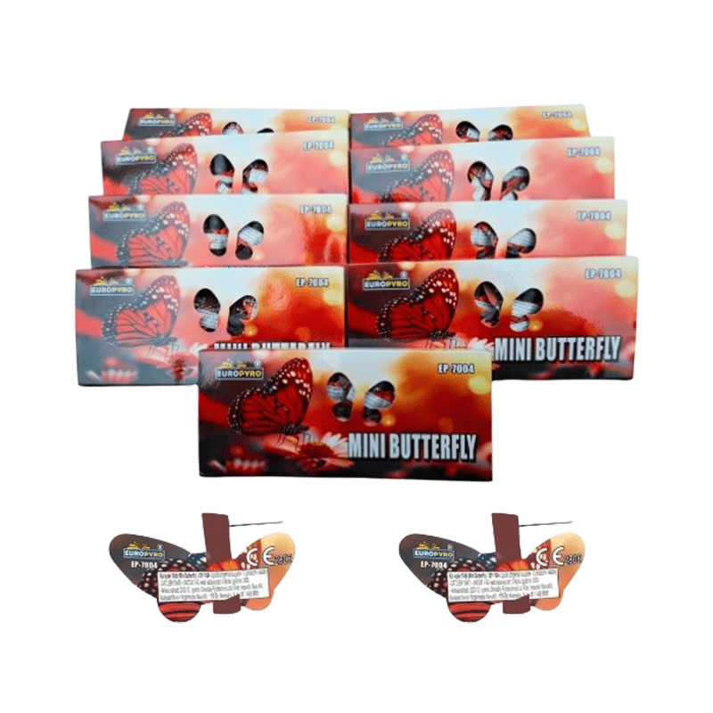 Lepke S (10db) / Mini Butterfly játékos termék