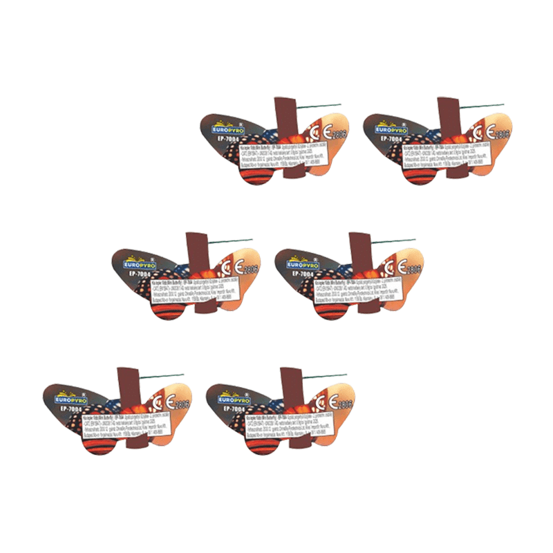 Lepke S (10db) / Mini Butterfly játékos termék - Image 2